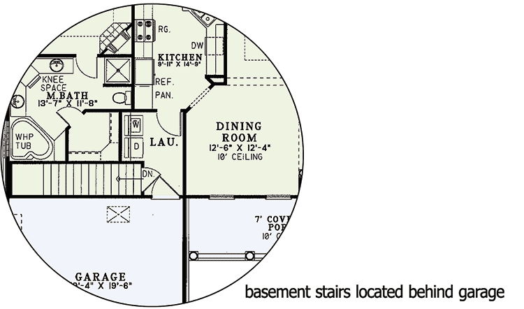 Plan 5945ND: Charming Split-Bedroom Design - Floor Plan - Optional - Traditional