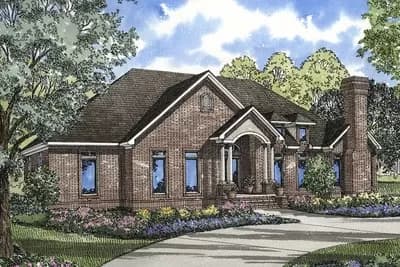 Luxury Features in a Traditional Home Plan