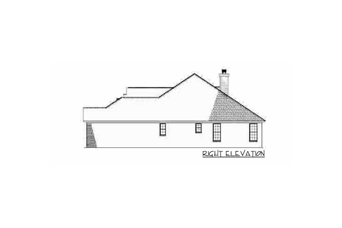 Plan 59480ND: One-Story House Plan with Beautiful Arched Entry - 2554 Sq Ft - Image #7 - Traditional