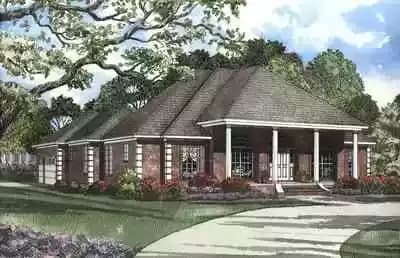 Stately Front Porch