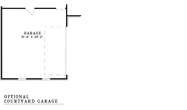 Plan 59531ND: Grand Master Suite - Floor Plan - Optional - Traditional