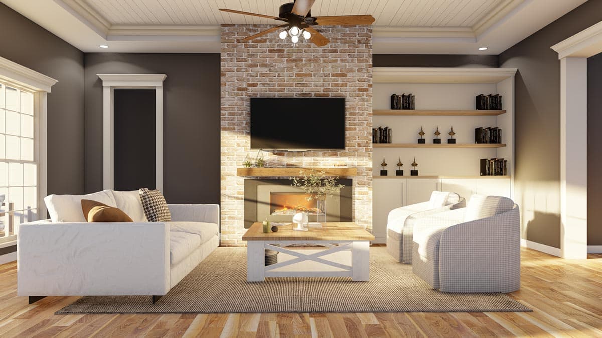 Plan 59542ND: 2499 Square Foot Southern Country House Plan with Bonus Expansion - Image #9 - Country, Southern, Southern Traditional