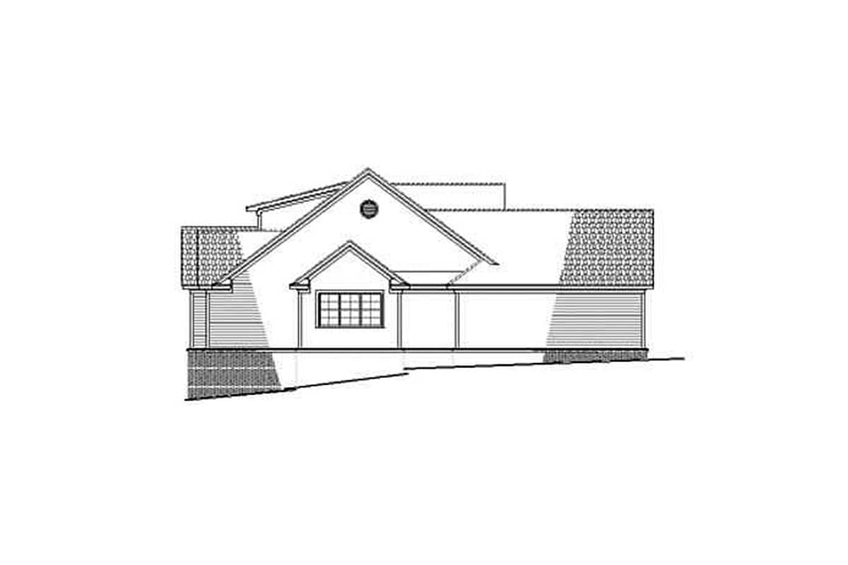 Plan 59545ND: Family-Friendly Design with Safe Room - Image #6 - Country, Ranch