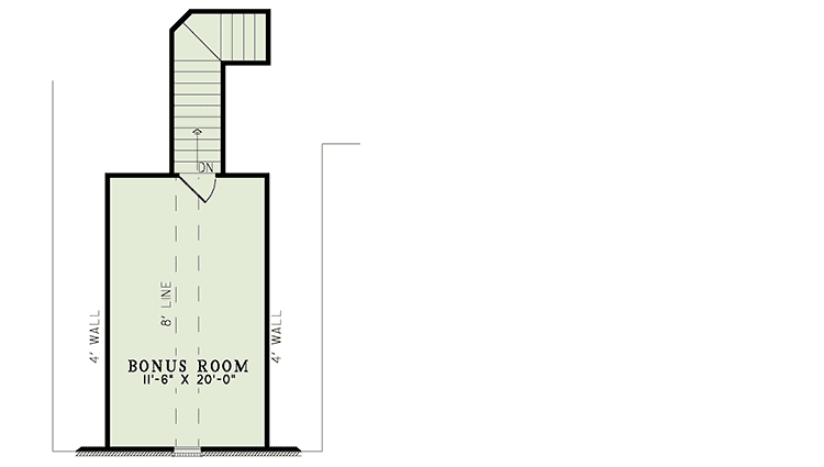 Plan 59580ND: Elegant Open Floor Plan - Floor Plan - Bonus - Ranch