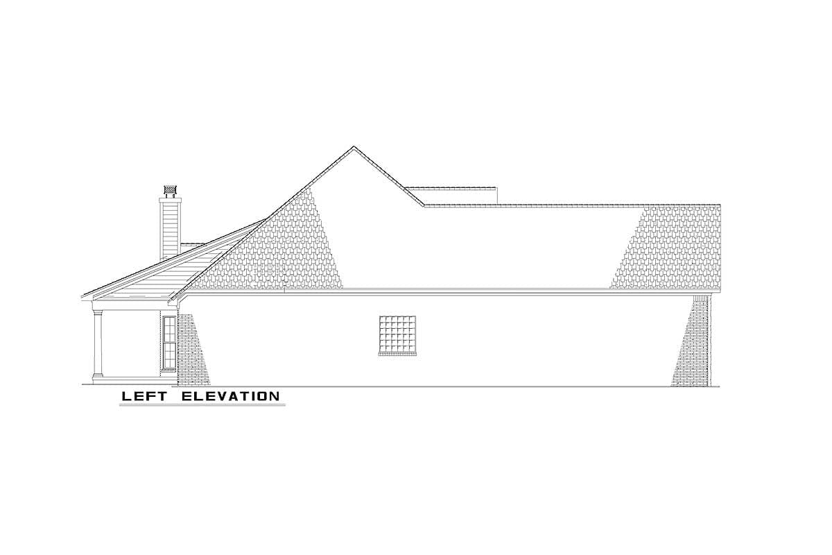 Plan 59580ND: Elegant Open Floor Plan - Image #19 - Ranch