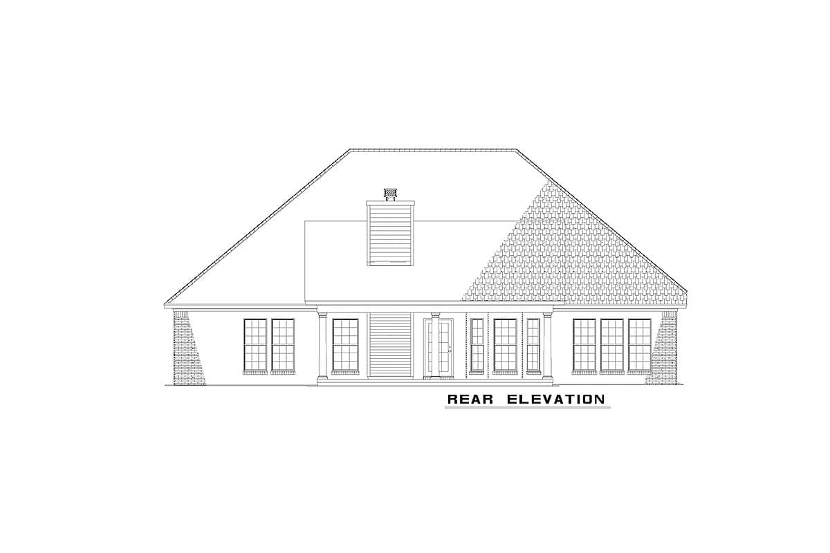 Plan 59580ND: Elegant Open Floor Plan - Image #20 - Ranch