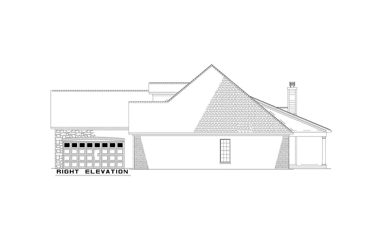 Plan 59580ND: Elegant Open Floor Plan - Image #21 - Ranch