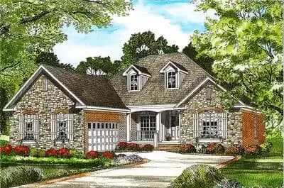 Elegant Open Floor Plan