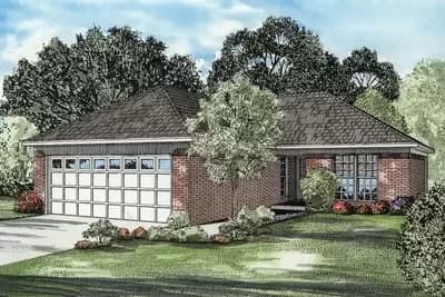 Gorgeous Brick Home Plan