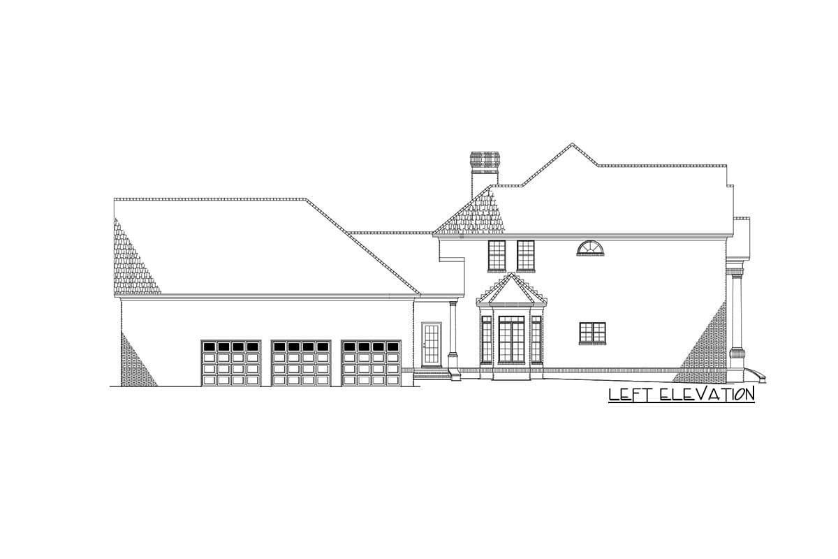 Plan 59596ND: Great Arched Entryway - Image #4 - Traditional