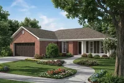 3 Bed Brick Ranch Home Plan Under 1200 Square Feet