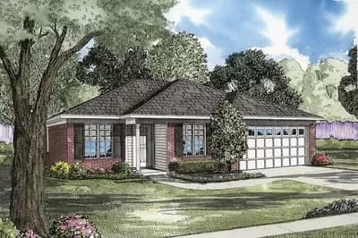 3-bed House Plan That Usez Every Square Inch