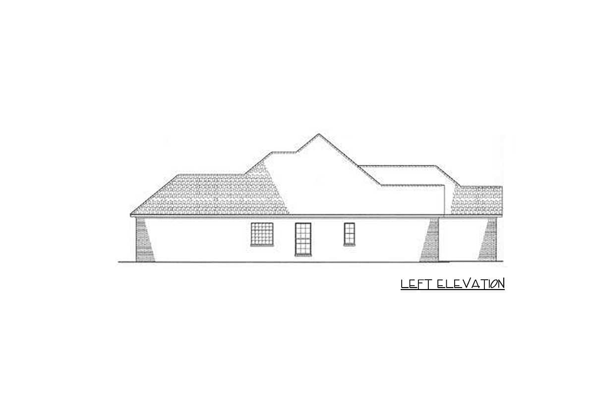 Plan 5962ND: Compact Cozy House Plan with 3 Bedrooms - 1379 Sq Ft - Image #5 - Traditional