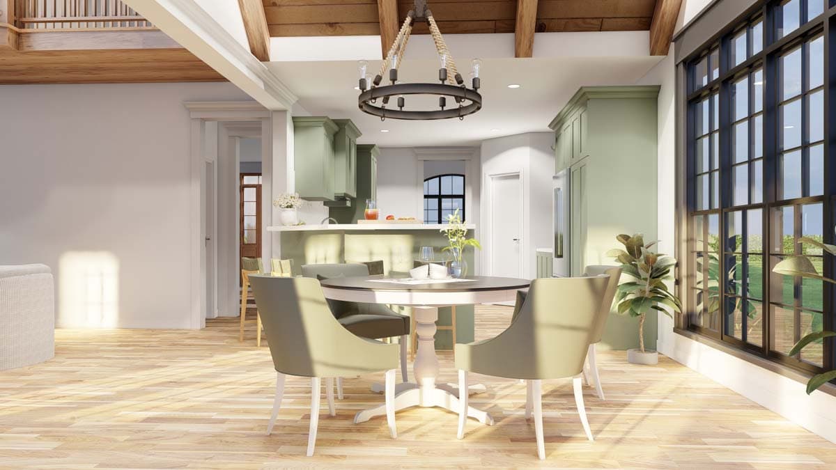 Plan 59657ND: Unique Inviting House Plan - Image #17 - Craftsman, European, Traditional