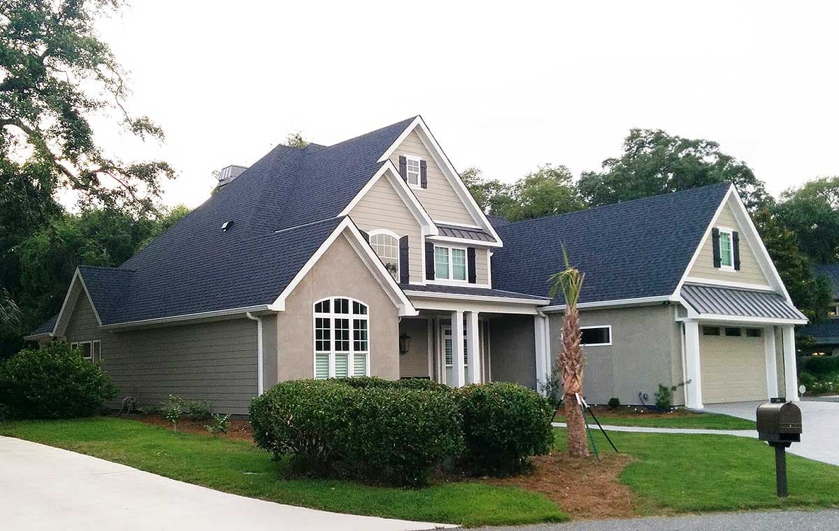 Plan 59657ND: Unique Inviting House Plan - Image #4 - Craftsman, European, Traditional