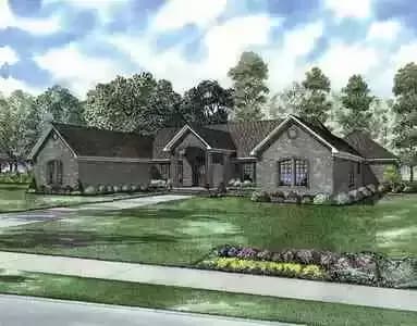 Rear-Oriented House Plan with Grilling Porch