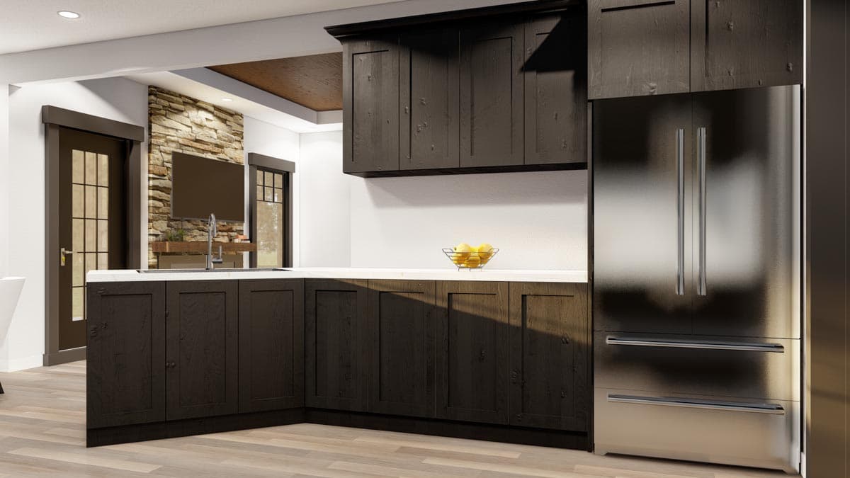 Plan 59740ND: 3-Bed Craftsman House Plan Under 1900 Square Feet with 2-Car Garage - Image #9 - Country, Craftsman, Ranch, Rustic