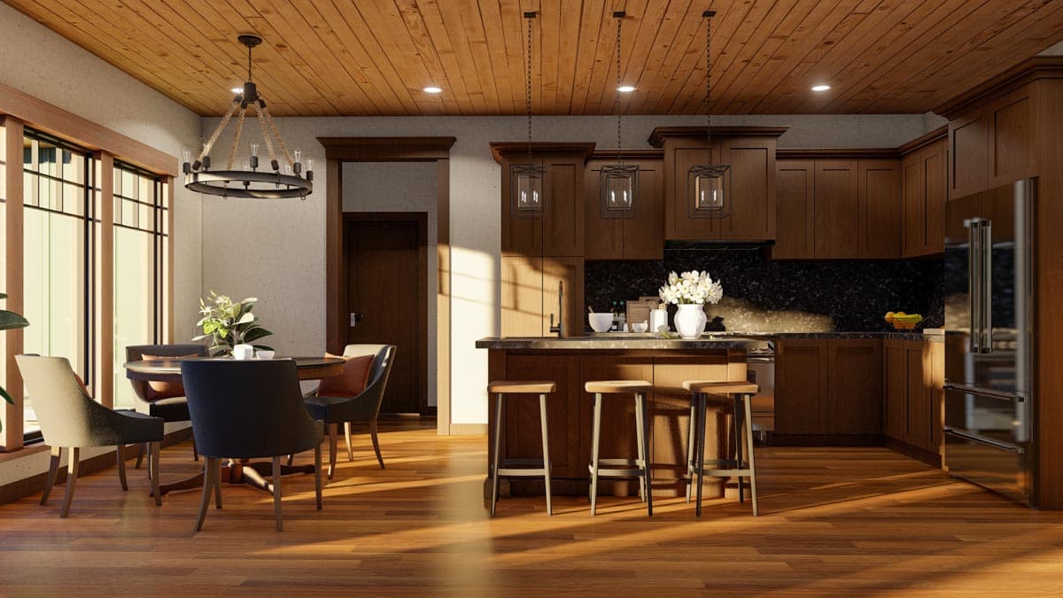 Plan 59743ND: Craftsman Cottage with Street Appeal - Image #13 - Cottage, Country, Craftsman, Ranch, Rustic, Traditional
