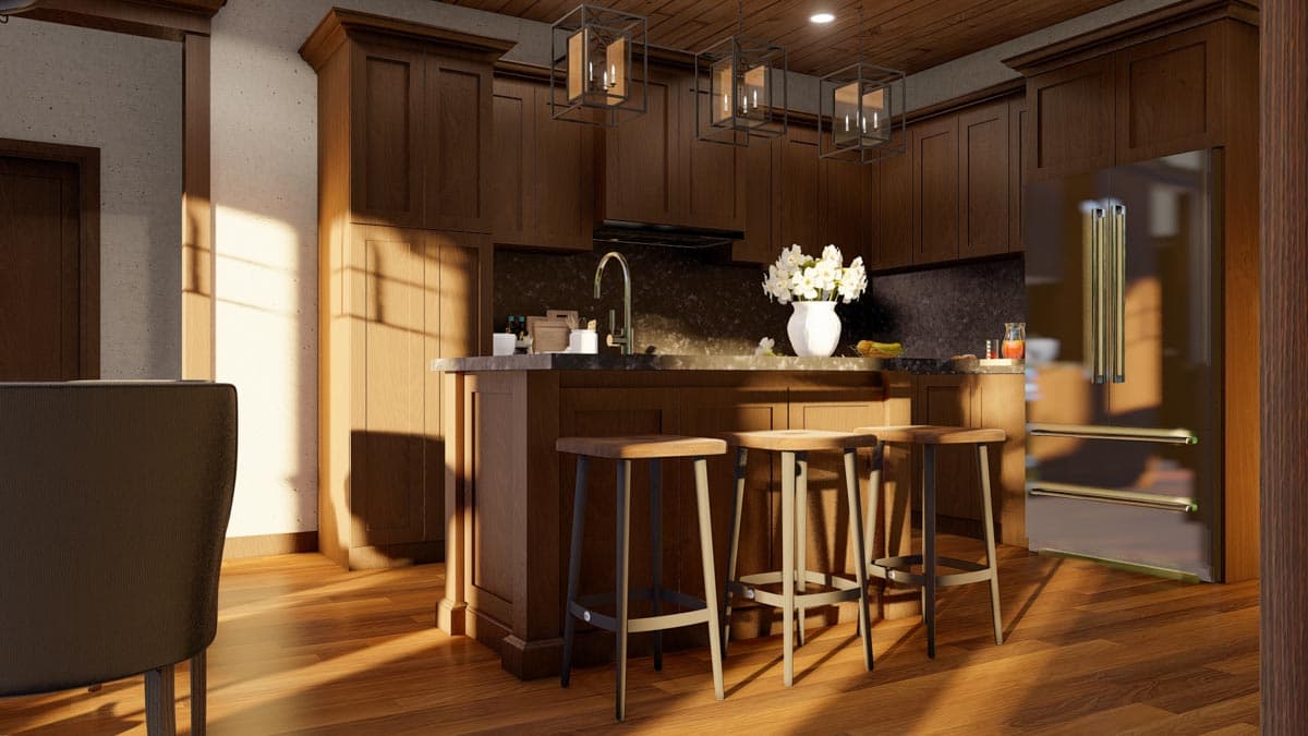 Plan 59743ND: Craftsman Cottage with Street Appeal - Image #14 - Cottage, Country, Craftsman, Ranch, Rustic, Traditional