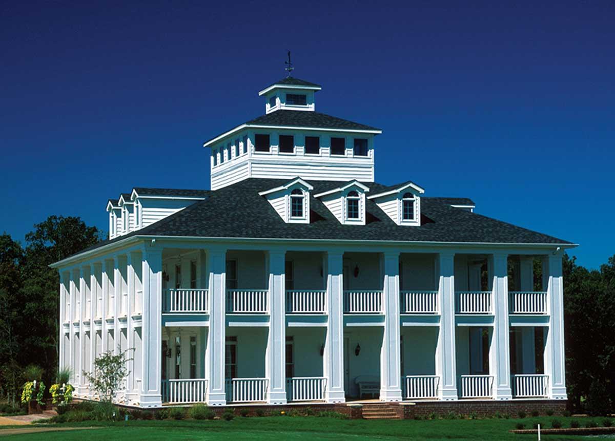 Plan 5975ND: Splendid Southern House Plan with Optional Third Floor Observatory - 3130 Sq Ft - Image #4 - Southern, Southern Traditional