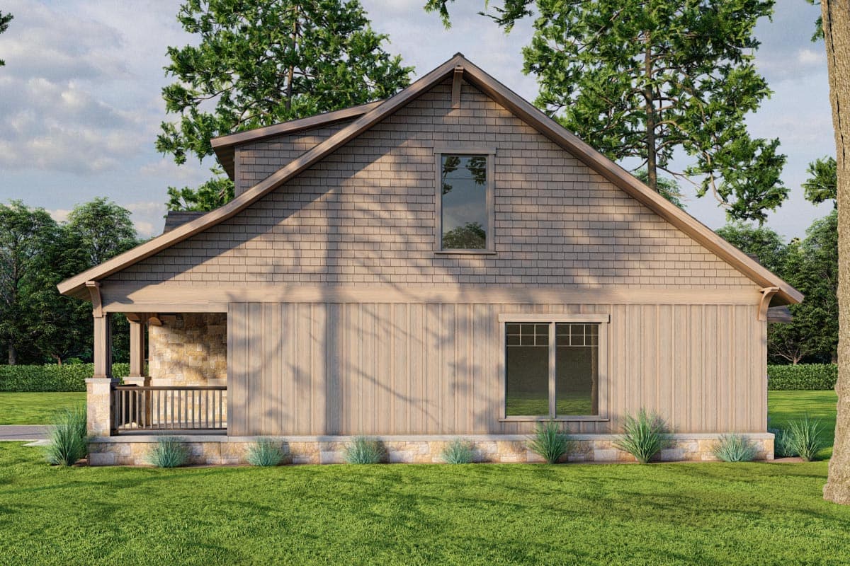 Plan 59767ND: Craftsman Cottage Built for Entertaining - 1654 Sq Ft - Image #8 - Cottage, Country, Craftsman, Mountain, Rustic, Vacation