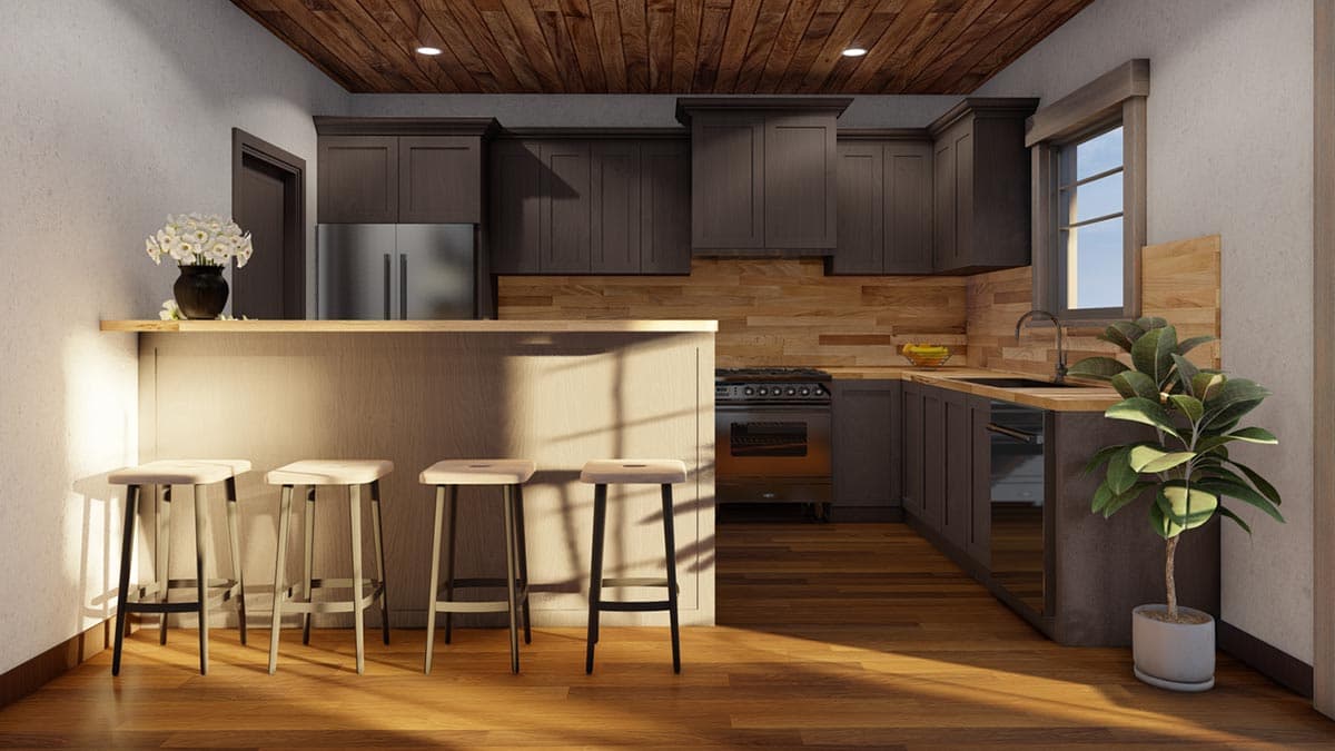 Plan 59767ND: Craftsman Cottage Built for Entertaining - 1654 Sq Ft - Image #13 - Cottage, Country, Craftsman, Mountain, Rustic, Vacation