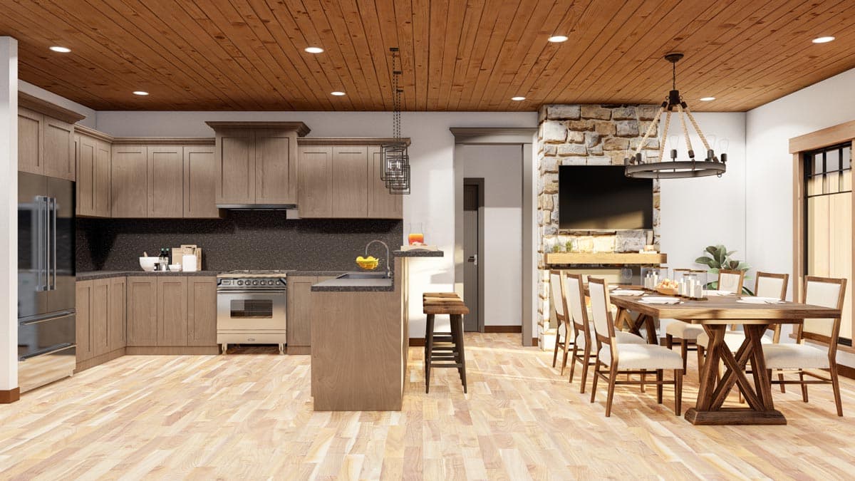 Plan 59769ND: 3 Bedroom House Plan with Craftsman Style Elegance - 2099 Sq Ft - Image #12 - Bungalow, Country, Craftsman, Mountain, Rustic, Traditional