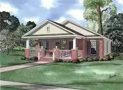 Shady Front Porch