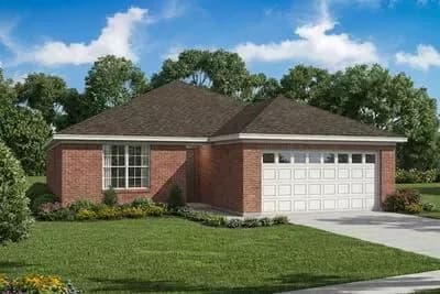 Starter Home Plan with Options - 1356 Sq Ft