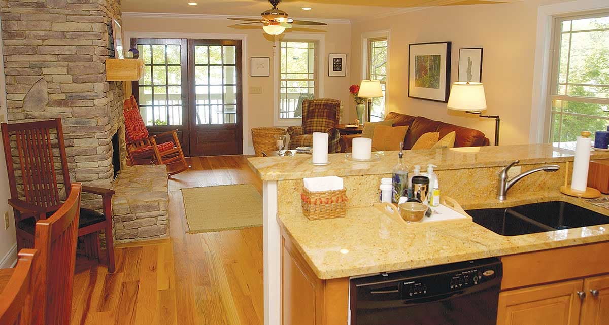 Plan 59797ND: Dormered Country Cottage - Image #5 - Cottage, Country, Southern, Vacation