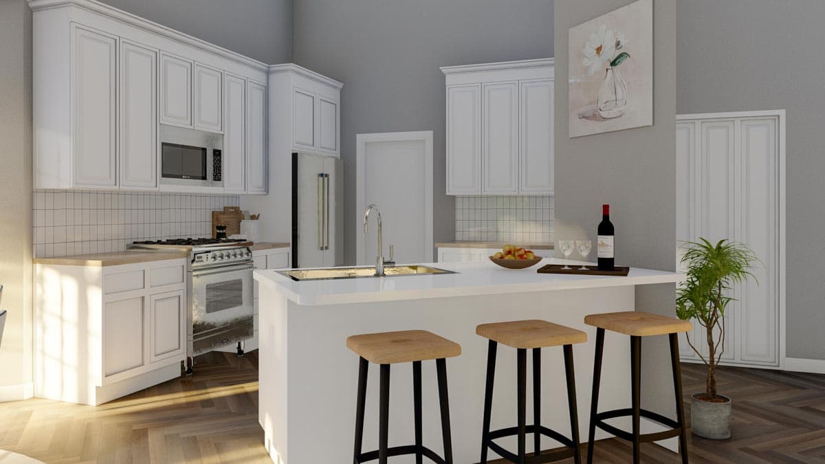 Plan 5980ND: Country Home Plan with Grilling Patio - Image #12 - Country, Farmhouse, Modern Farmhouse, Ranch, Southern, Traditional