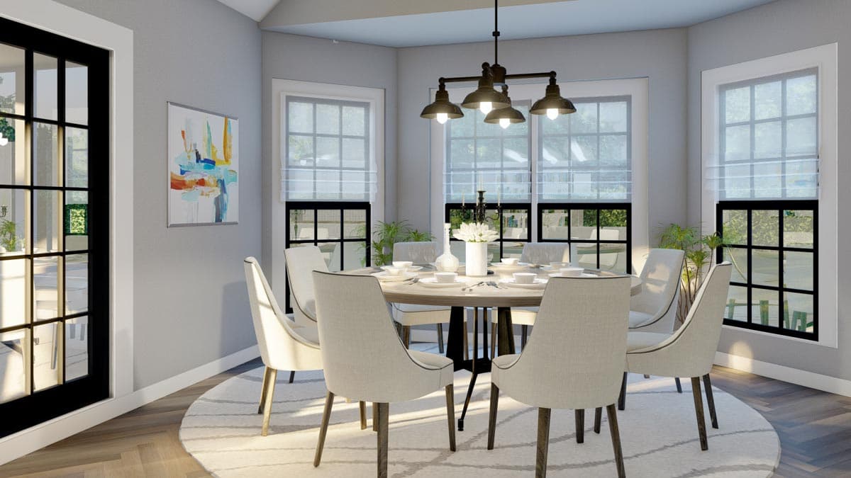 Plan 5980ND: Country Home Plan with Grilling Patio - Image #13 - Country, Farmhouse, Modern Farmhouse, Ranch, Southern, Traditional