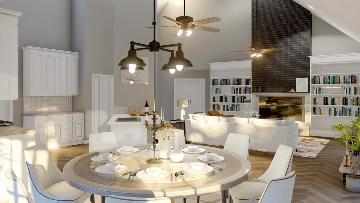 Plan 5980ND: Country Home Plan with Grilling Patio - Image #14 - Country, Farmhouse, Modern Farmhouse, Ranch, Southern, Traditional