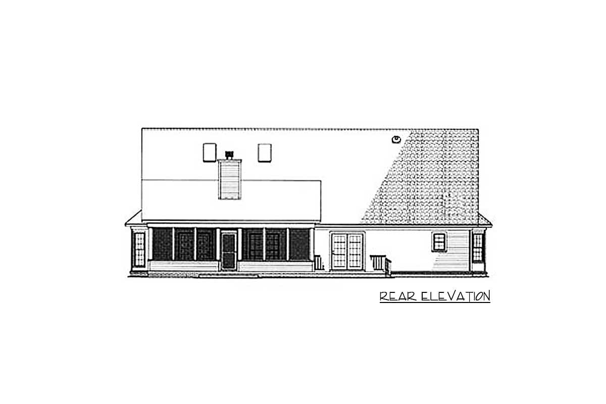 Plan 5980ND: Country Home Plan with Grilling Patio - Image #17 - Country, Farmhouse, Modern Farmhouse, Ranch, Southern, Traditional