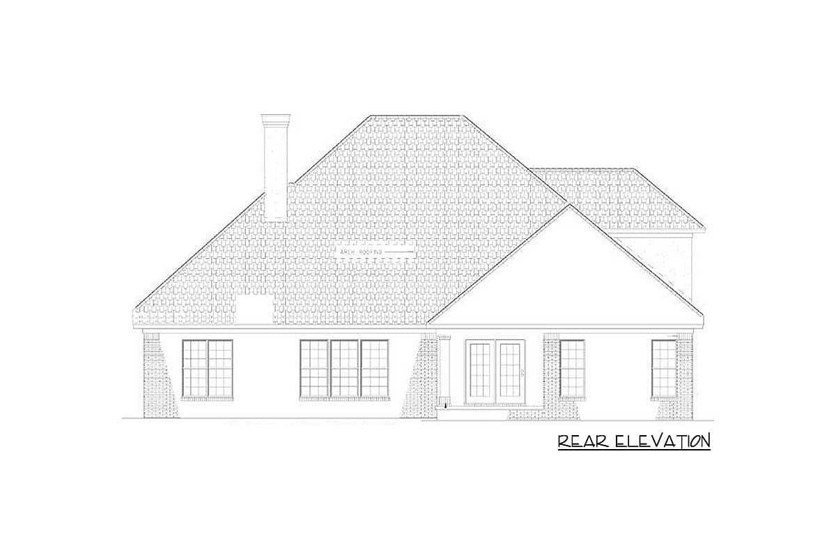 Plan 59808ND: Traditional Home Plan with Great Master Suite - Image #12 - European, Traditional