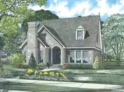 Charming Arched Entry