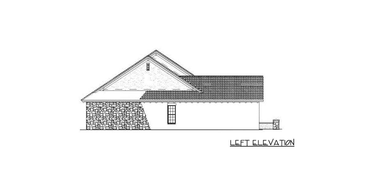 Plan 59851ND: Open Floor Plan with Courtyard - Image #10 - European, Tuscan