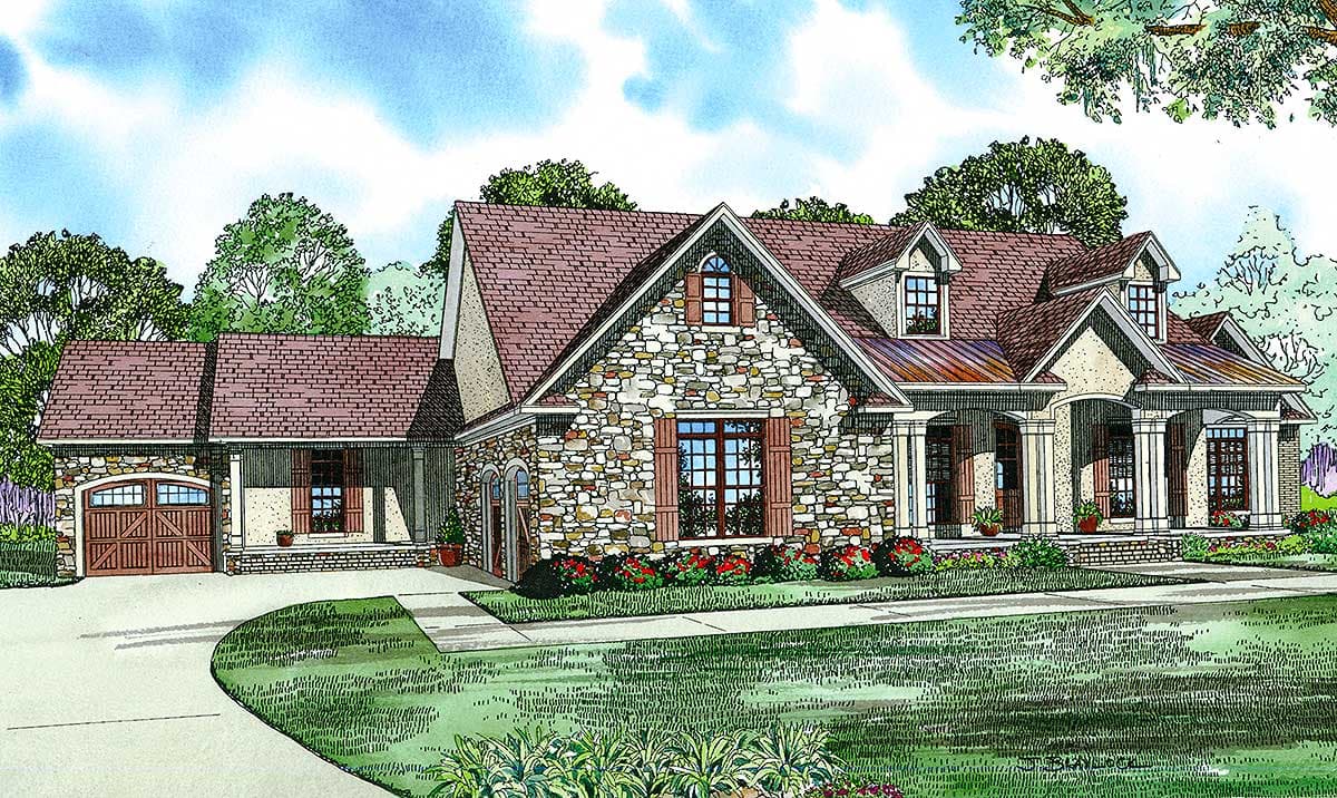 Plan 59861ND: Talk of the Town - Image #9 - Country, Mountain, Traditional
