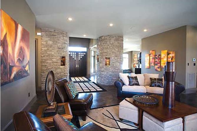 Plan 59862ND: 3-Bed House Plan with Unique Raised Kitchen Area - Image #8 - Southern