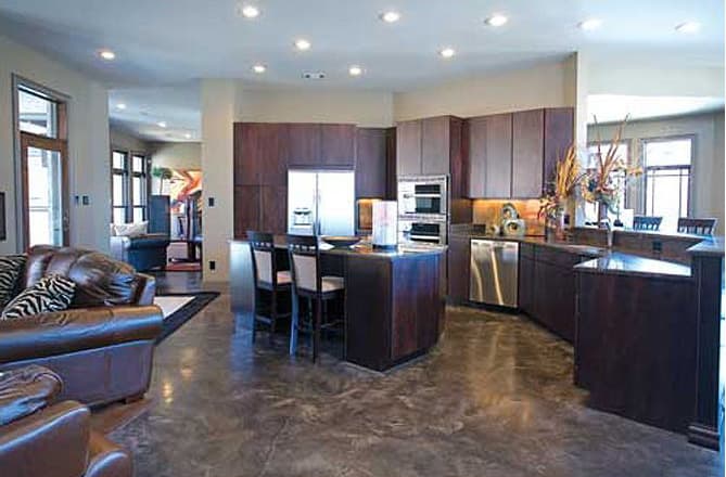 Plan 59862ND: 3-Bed House Plan with Unique Raised Kitchen Area - Image #21 - Southern