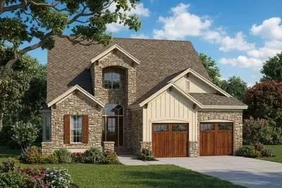 Charming House Plan With Unique Exterior