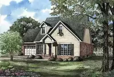 Home Plan With Ambiance