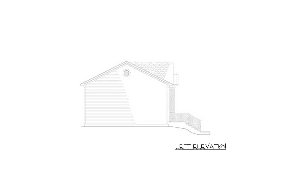 Plan 59880ND: 4-Bed Split Level House Plan with Lower Level Flex Room - 1614 Sq Ft - Image #9 - Traditional