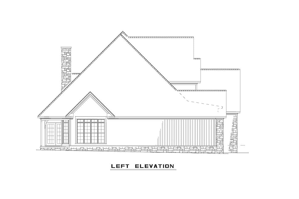 Plan 59899ND: Unique Design with Loads of Options - Image #22 - Craftsman, European, Traditional