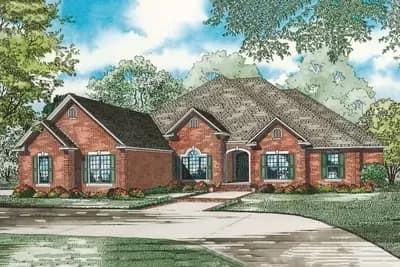 4-Bed House Plan with Upstairs Expansion - 3624 Sq Ft