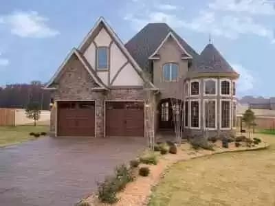 Attractive Stone and Glass Rotunda