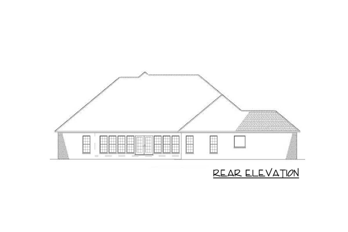 Plan 59914ND: Traditional House Plan with In-Law Suite - Image #6 - Traditional