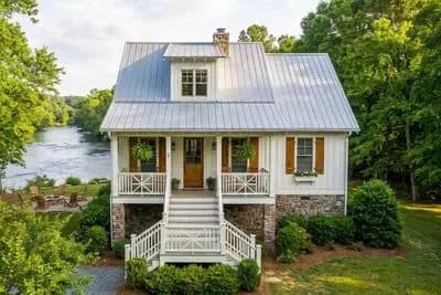 Unique Raised Country Cottage - 1397 Sq Ft