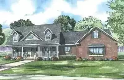 Upscale Country Home Plan