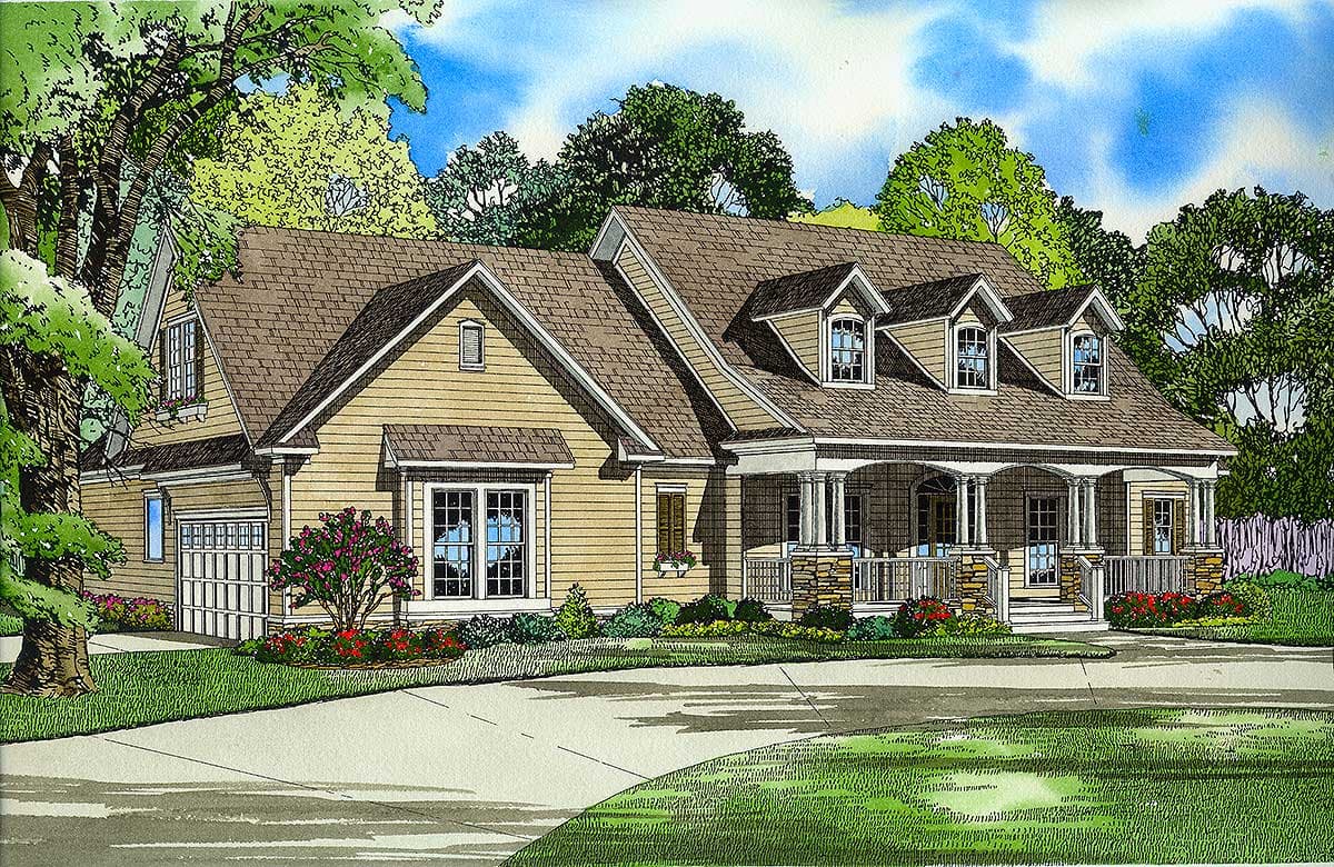 Plan 5994ND: Country Home Plan with Lots of Bonus Space - Image #18 - Country, Ranch, Traditional